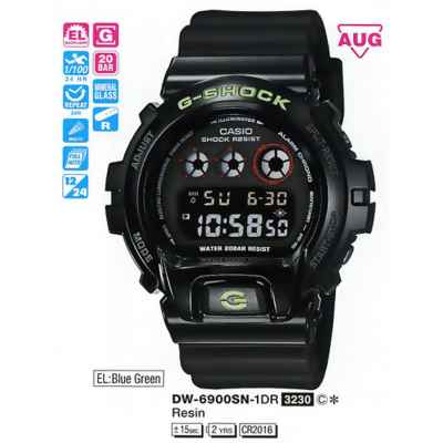 Часы CASIO DW-6900SN-1ER
