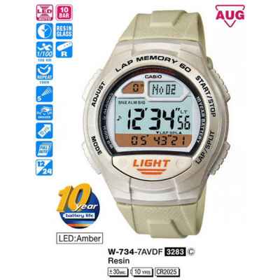 Часы CASIO W-734-7AVEF