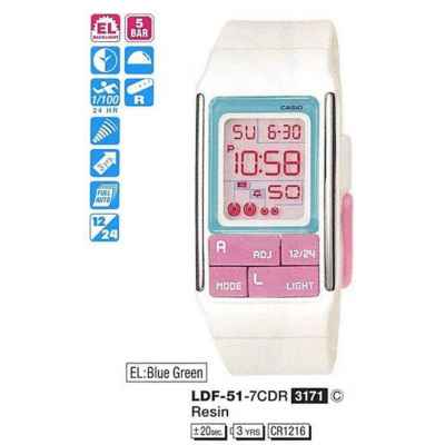 Часы CASIO LDF-51-7CDR