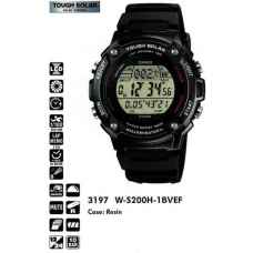 Часы CASIO W-S200H-1BVEF Часы CASIO W-S200H-1BVEF