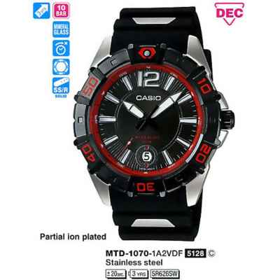 Часы CASIO MTD-1070-1A2VDF
