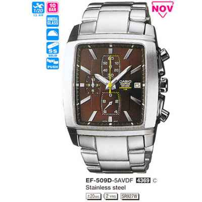 Часы CASIO EF-509D-5AVDR