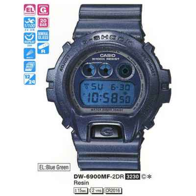 Часы CASIO DW-6900MF-2ER