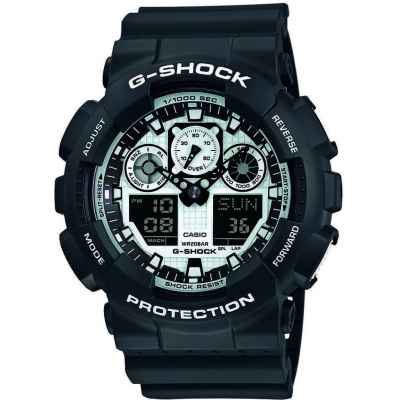 Часы CASIO GA-100BW-1AER