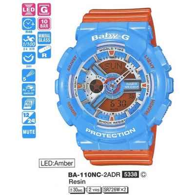 Часы CASIO BA-110NC-2AER