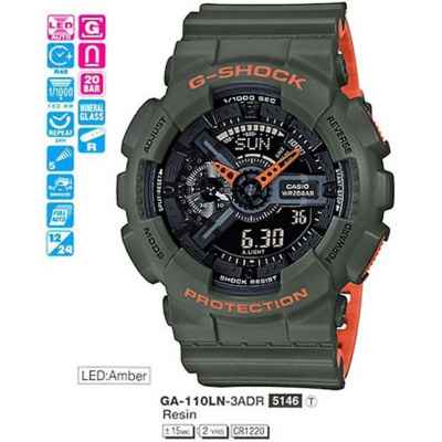 Часы CASIO GA-110LN-3AER