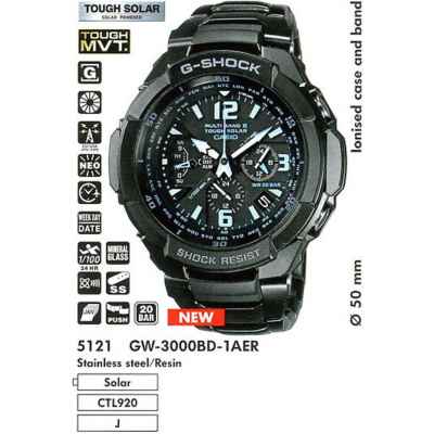 Часы CASIO GW-3000BD-1AER