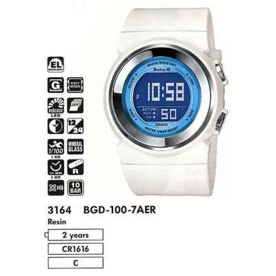 Часы CASIO BGD-100-7AER