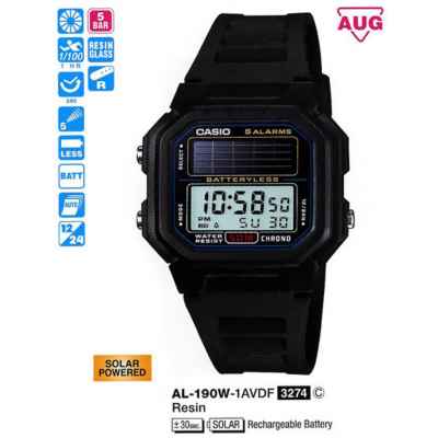Часы CASIO AL-190W-1AVEF
