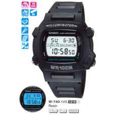 Часы CASIO W-740-1VHDF Часы CASIO W-740-1VHDF