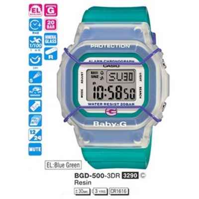 Часы CASIO BGD-500-3ER