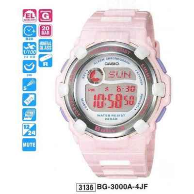 Часы CASIO BG-3000A-4ER
