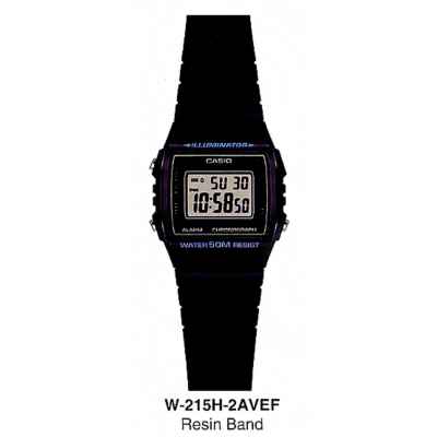 Часы CASIO W-215H-2AVEF