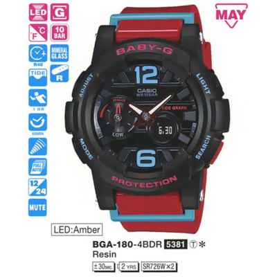Часы CASIO BGA-180-4BER