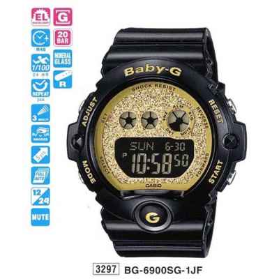 Часы CASIO BG-6900SG-1ER
