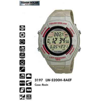 Часы CASIO LW-S200H-8AEF