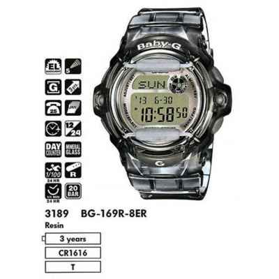 Часы CASIO BG-169R-8ER