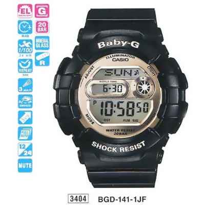 Часы CASIO BGD-141-1ER