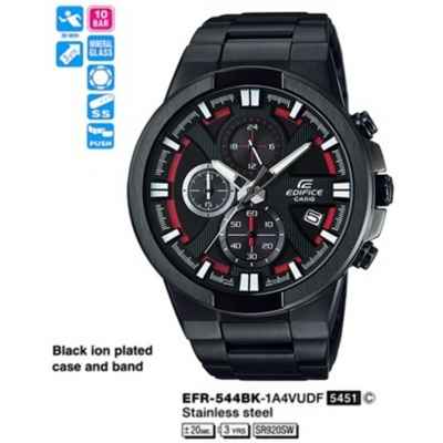 Часы CASIO EFR-544BK-1A4VUEF