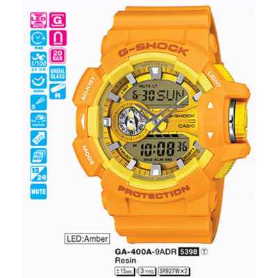 Часы CASIO GA-400A-9AER