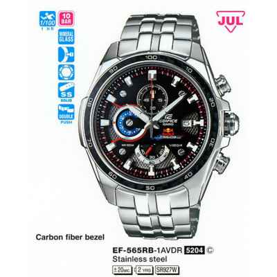 Часы CASIO EF-565RB-1AVER