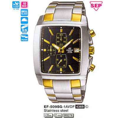 Часы CASIO EF-509SG-1A