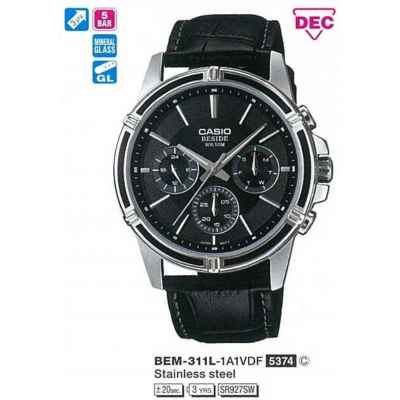 Часы CASIO BEM-311L-1A1VDF