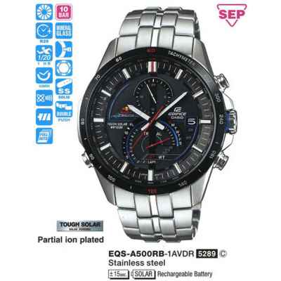 Часы CASIO EQS-A500RB-1AVER