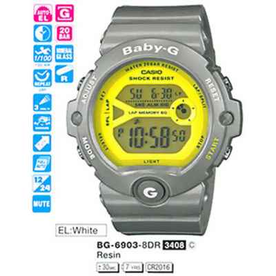 Часы CASIO BG-6903-8ER