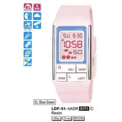 Часы CASIO LDF-51-4ADR