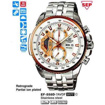 Часы CASIO EF-558D-7AVDF