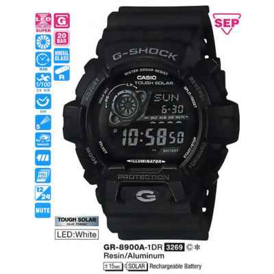 Часы CASIO GR-8900A-1ER