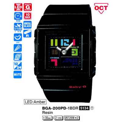 Часы CASIO BGA-200PD-1BER