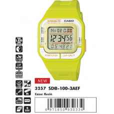 Часы CASIO SDB-100-3AEF Часы CASIO SDB-100-3AEF