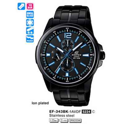 Часы CASIO EF-343BK-1AVEF