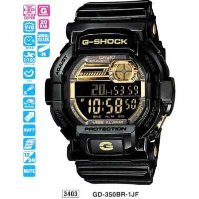 Часы CASIO GD-350BR-1ER