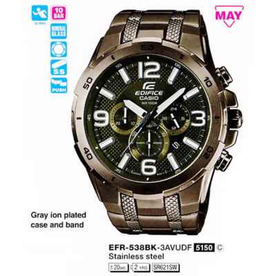 Часы CASIO EFR-538BK-3AVUEF