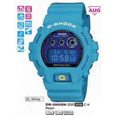 Часы CASIO DW-6900SN-3ER