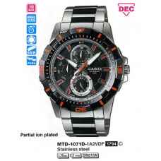Часы CASIO MTD-1071D-1A2VEF