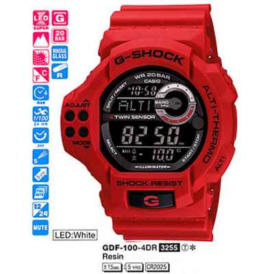 Часы CASIO GDF-100-4ER
