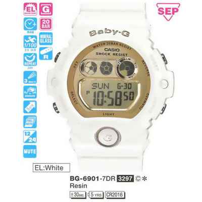 Часы CASIO BG-6901-7ER