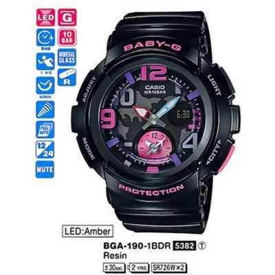Часы CASIO BGA-190-1BER