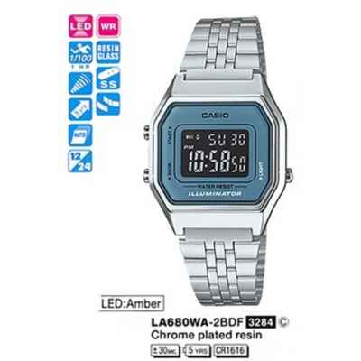Часы CASIO LA680WA-2BDF