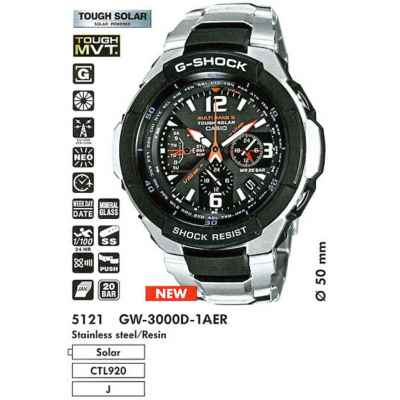 Часы CASIO GW-3000D-1AER