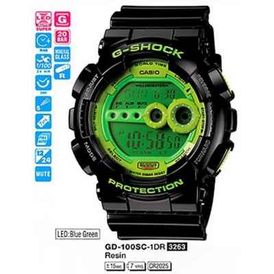 Часы CASIO GD-100SC-1ER