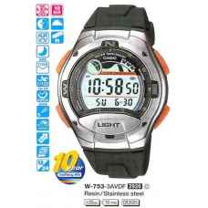Часы CASIO W-753-3AVDF Часы CASIO W-753-3AVDF