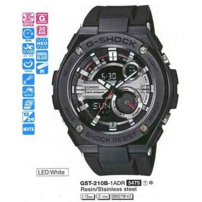 Часы CASIO GST-210B-1AER