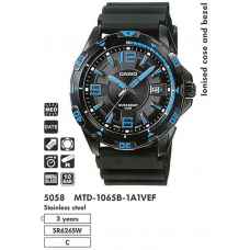 Часы CASIO MTD-1065B-1A1VEF