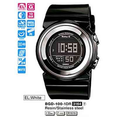 Часы CASIO BGD-100-1ER