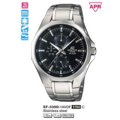 Часы CASIO EF-339D-1AVDF